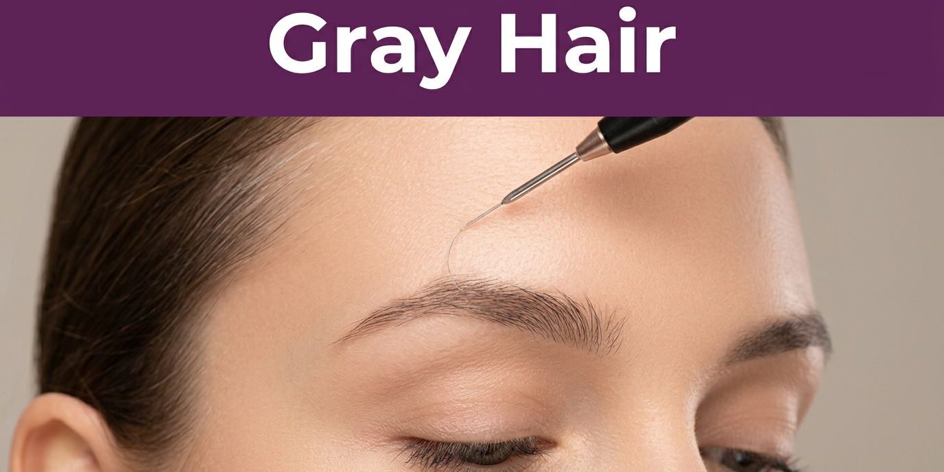Electrolysis Facial Hair Treatment Electrolysis for Gray Hair and White Hair