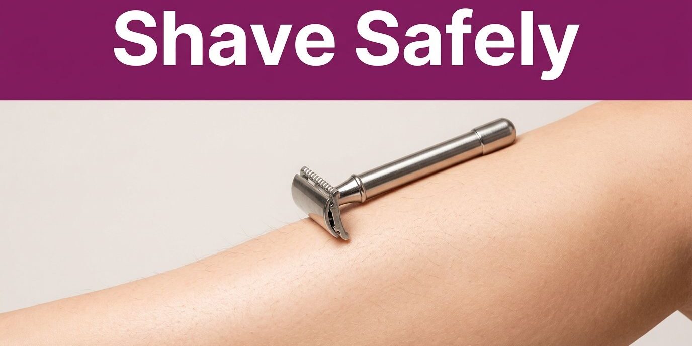 Safety Razor On Smooth Skin Can You Shave Between Electrolysis Sessions?
