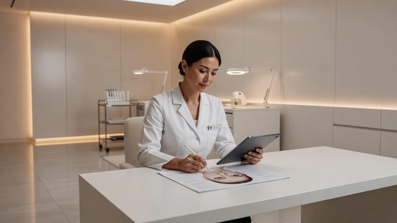 Facial electrolysis trans women treatment planning consultation