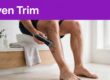 trim men's leg hair