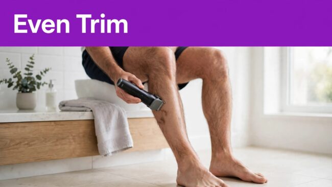 Featured How To Trim Mens Leg Hair Without Uneven Patches trim men's leg hair