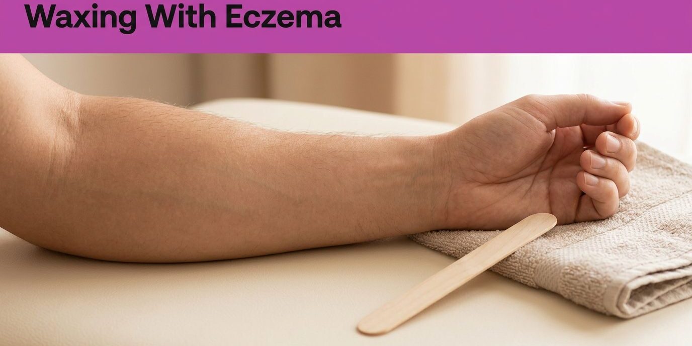 men's waxing eczema